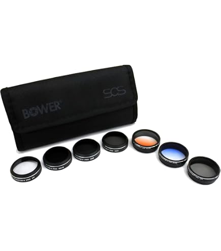 Amazon.com : Bower 6 Piece Special Effects Filter Kit & Case for